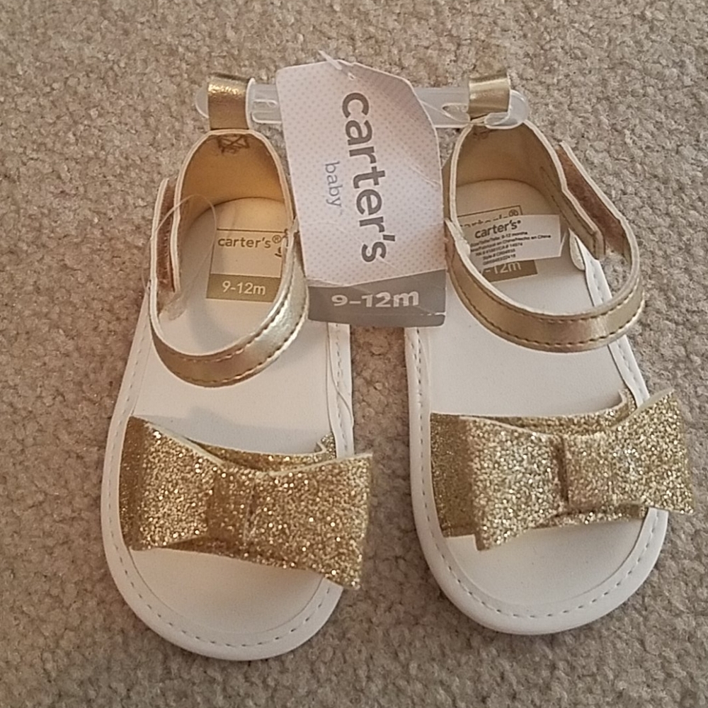 Baby sandals, 9-12 mos, Carter's